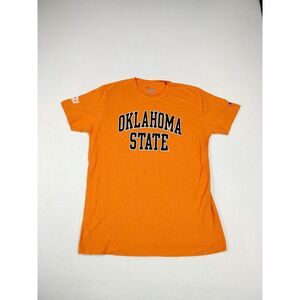 Oklahoma State Shirt Men's Large Orange Pistol Pete Football‎ College Champion